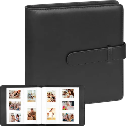 Álbum de fotos instantáneas de 360 bolsillos para Fujifilm Instax Mini 12 11 9 8+ 8 99 40 EVO LiPlay película instantánea, compatible con cámaras