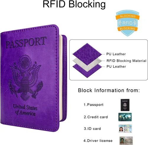 Miniatura 2 de Walnew RFID - Funda para pasaporte