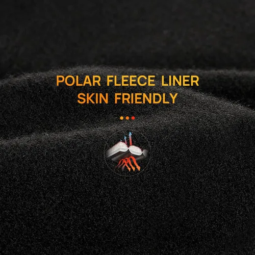 Miniatura 3 de ILM Motorcycle Balaclava Face Mask Adult Youth for Ski Model FM01 Adulto Negro Más Grueso
