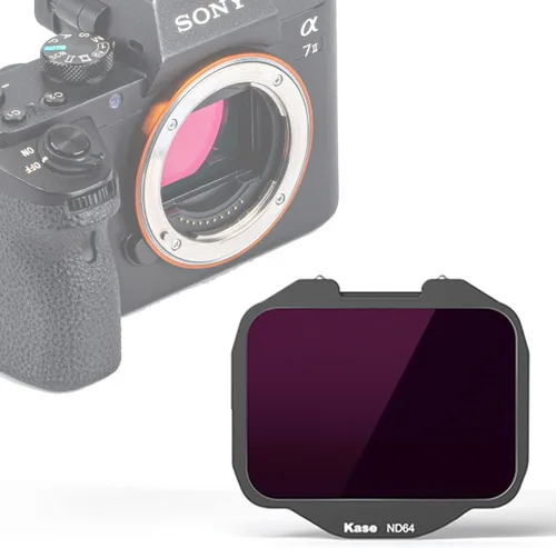 Miniatura 6 de Kase Clip-in ND8 ND0.9 - Filtro de 3 paradas, filtro ND de cámara incorporado, vidrio óptico para cámara Sony Alpha