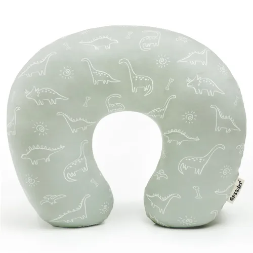 Miniatura 16 de GRSSDER Funda de Almohada de Lactancia Elástica Minky Removible Fundas de Lactancia para Almohadas de Lactancia Materna, Forro Ultra Suave y Cómodo