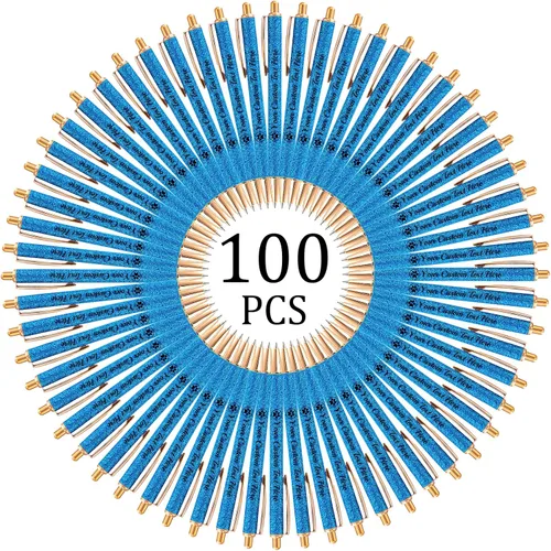 Miniatura 93 de Hasta 100 bolígrafos personalizados con nombre a granel, bolígrafo con purpurina de impresión personalizada, grabado gratis, texto con logotipo