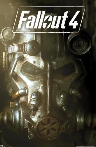 Trends International Fallout - Póster de pared prémium de 4 teclas, 22.375 x 34 pulgadas Versión premium sin marco