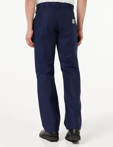 Miniatura 4 de Carhartt Pantalón de trabajo de lona de ajuste relajado y flexible para hombre