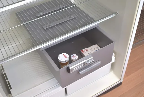 Miniatura 5 de Omnimed Caja de bloqueo de aluminio para refrigerador (tamaño adicional y cerradura opcionales disponibles)
