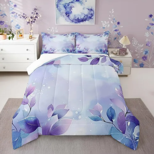 Miniatura 35 de Homewish Lindo juego de edredón de perros, juego de ropa de cama verde para niños, niñas y mujeres, edredón de verano para adultos, juego de edredón