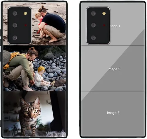 Miniatura 94 de Funda de teléfono personalizada para Samsung Galaxy S22+ / S22 Plus 5G, funda de TPU suave de vidrio templado antiarañazos personalizada con foto