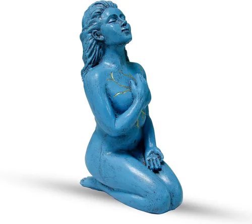 Miniatura 8 de Estatua de dama de lectura, estatua de dama decorativa femenina, estatua de pensador, escultura estética para habitación, estantería, escritorio