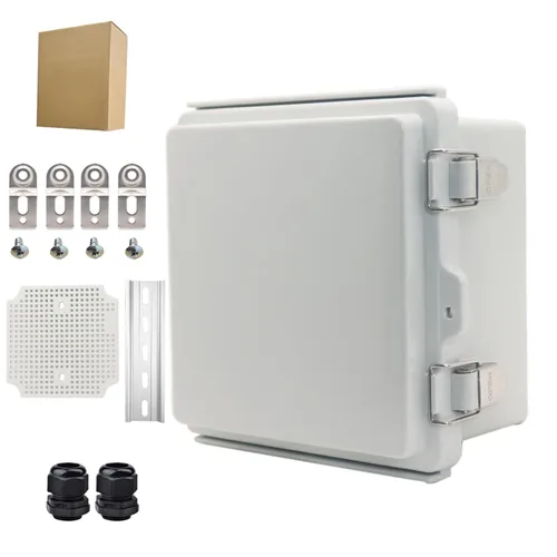 Miniatura 17 de Caja Eléctrica Impermeable para Exteriores Caja de Conexiones Resistente a la Intemperie IP67 Carcasa de Plástico ABS Caja de Proyecto