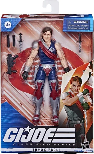 Miniatura 2 de G.I. Joe Classified Series Tomax Paoli Figura de acción 44 coleccionable de alta calidad, múltiples accesorios a escala de 6 pulgadas con paquete