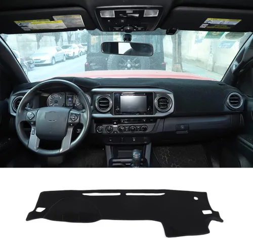 Miniatura 7 de CHEAYAR Cubierta protectora para tablero de salpicadero, cubierta solar compatible con Subaru BRZ 2013-2020, tapete interior para tablero