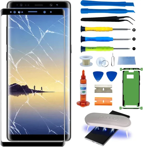 Miniatura 12 de Para Samsung Galaxy Note 10 Plus Kit de reparación de vidrio frontal Reemplazo de pantalla 6.8 pulgadas Pantalla exterior de vidrio incl Adhesivo