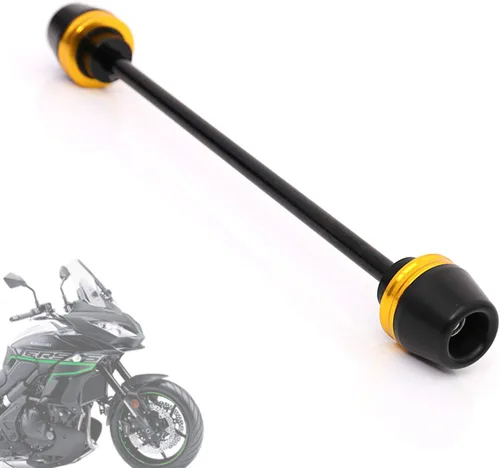 Miniatura 7 de MC MOTOPARTS Compatible con KLE 650 2008-2009 - Protectores de horquilla para eje delantero negro