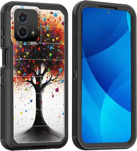 Miniatura 87 de Funda para Moto G Play 4G 2024, cuerpo completo, protección contra caídas, resistente, 3 capas, militar, resistente, duradera, para Motorola Moto G