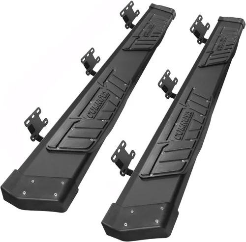 Miniatura 13 de COMNOVA Estribos de Aluminio Compatibles con 2007-2018 Silverado/GMC Sierra 1500 2500HD 3500HD Crew Cab, 2019 Silverado/Sierra 2500HD 3500HD Crew