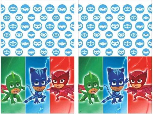 Miniatura 2 de American Greetings PJ Masks - Mantel de plástico, Table Cover