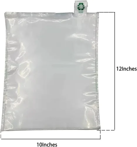 Miniatura 2 de Bolsas de aire de embalaje, Bolsas protectoras inflables de plástico transparente, Bolsas de embalaje inflables de aire, 50 piezas, 6 x 6 pulgadas