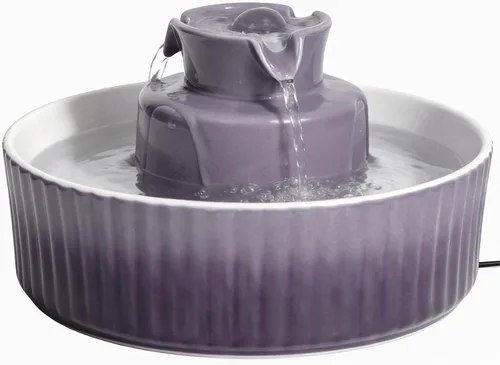 Miniatura 16 de Bomba de fuente de agua para gatos de repuesto (sin LED y con cepillo), motor sumergible IP68 DR-DC 160 bomba de agua sumergible para acero Bomba