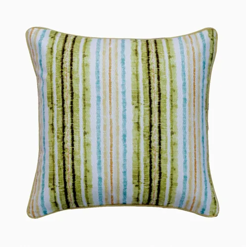Miniatura 41 de The HomeCentric Fundas de almohada decorativas con bordes de 12 x 12 pulgadas Funda de cojín de seda de arte moderno Fundas de almohada verdes