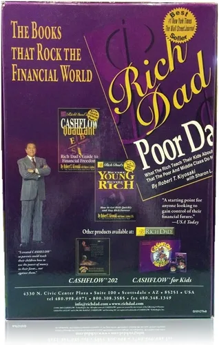 Miniatura 2 de Rich Dad CashFlow 101 - Juego de mesa de gestión financiera (mini regalo gratis)