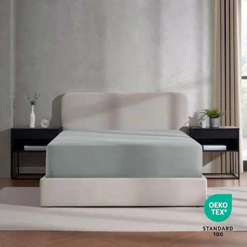 Miniatura 6 de Nestl Bedding - Sábanas bajeras con bolsillo profundo de 53 cm 09 - Gris claro