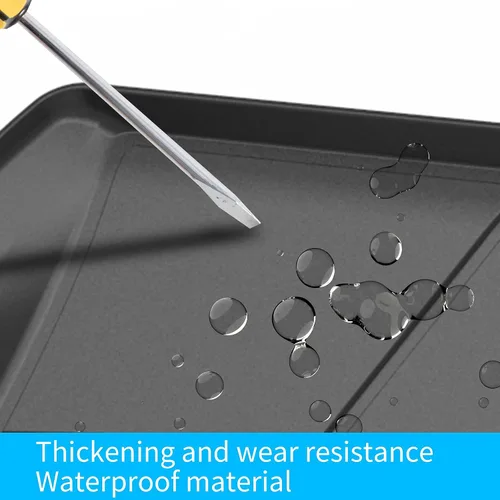 Miniatura 5 de Elsetyler Revestimiento de carga para viaje 2021 – TPO negro para todo tipo de clima, resistente al agua, bandeja de carga trasera, protector