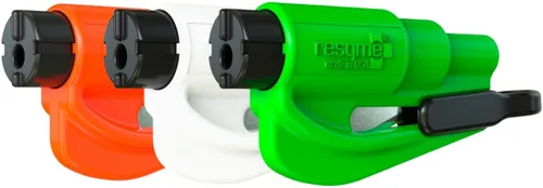 Miniatura 24 de resqme La herramienta original de escape de coche con llavero de emergencia, cortador de cinturón de seguridad 2 en 1 y rompeventanas, fabricado