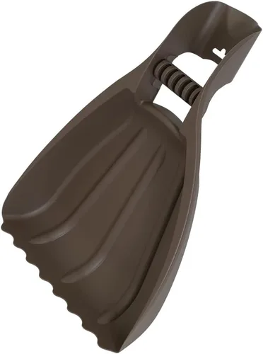 Miniatura 12 de AMES Juego de rastrillo de mano de palas de hojas con bolsa de basura plegable para jardín para recoger hojas, mantillo y escombros