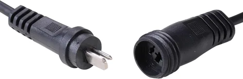 Miniatura 7 de Yescom Paquete de 5 luces LED de aluminio para terraza, iluminación de paisaje de bajo voltaje de 12 V, blanco cálido de 3000 K, IP67, impermeable