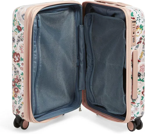 Miniatura 3 de Vera Bradley Maleta rígida para mujer, Prairie Paisley, Maleta rígida con ruedas