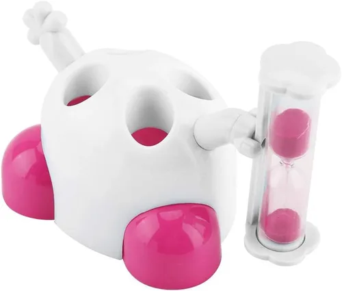 Miniatura 8 de Temporizadores de cepillado de dientes para niños y niños, soporte para cepillo de dientes con temporizador de cuenta regresiva de 3 minutos