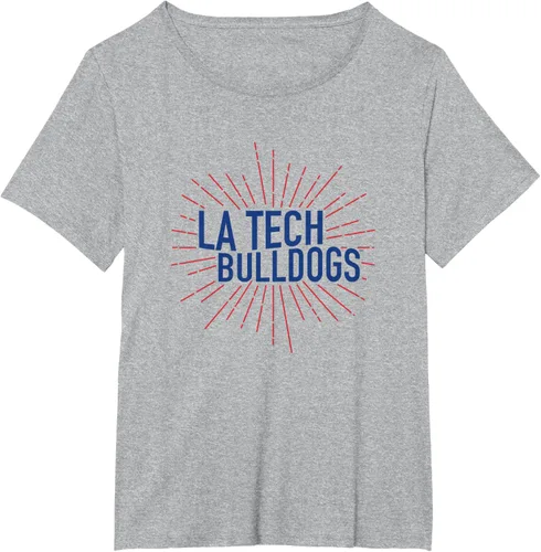 Miniatura 16 de Camiseta Louisiana Tech Bulldogs Burst, Blanco