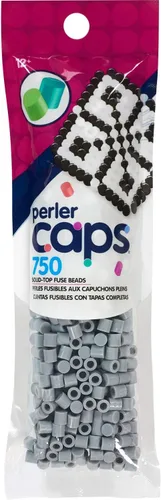 Miniatura 17 de Perler 80-16107 Solid-Top Cap Perler Beads, Bronceado, 750 piezas