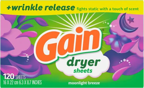 Miniatura 8 de Gain Hojas para secadora, aroma Moonlight Breeze, 120