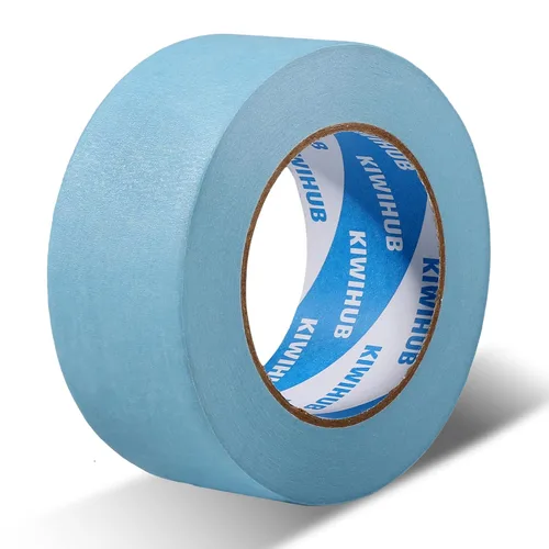 Miniatura 15 de Cinta de Enmascarar Blanca para Pintores, 2" x 60 Yardas x 5 Rollos - Cinta de Enmascarar Blanca de Adhesión Media para Pintura, Etiquetado, Blanco