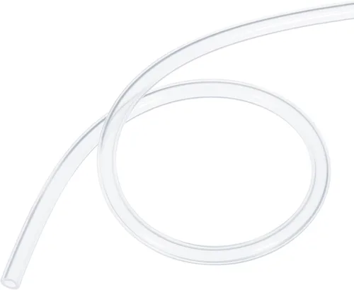 Miniatura 19 de YOKIVE Tubo de silicona, transferencia de agua ideal para bomba (transparente, 0.079x0.118 in IDxOD, 3.3 ft)