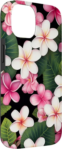 Miniatura 3 de Funda para iPhone 14 Plumeria Flower Pretty Garden Hawaii