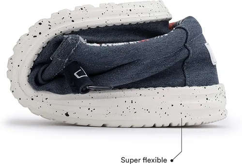 Miniatura 5 de Hey Dude Wally - Mocasines unisex para adultos, colección Wally Stretch