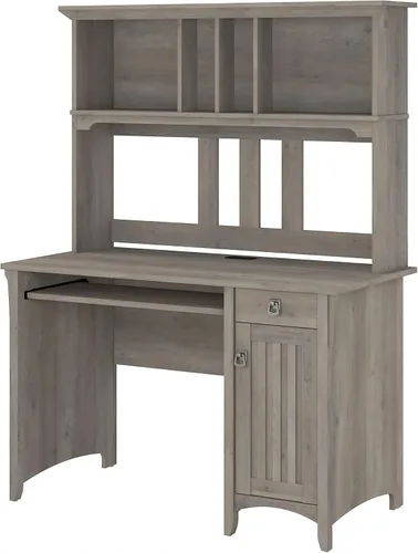 Miniatura 11 de Bush Furniture Salinas Mission escritorio con gabinete, Madera