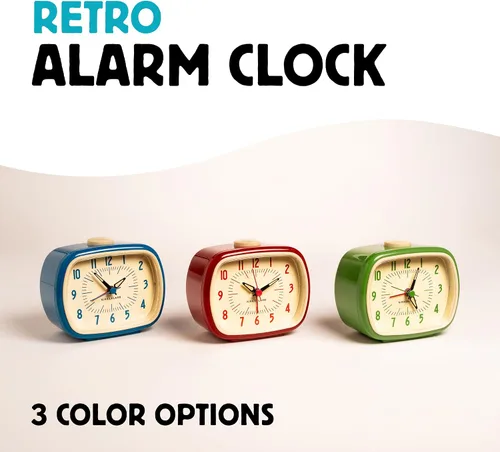 Miniatura 3 de Reloj con alarma cuadrado, de la marca Kikkerland