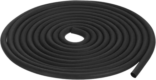 Miniatura 45 de uxcell Tira de sellado de goma de espuma, 0.197 in (13/64 pulgadas) de diámetro, 23.0 ft (22.96 pies) de caucho EPDM redondo largo para juntas