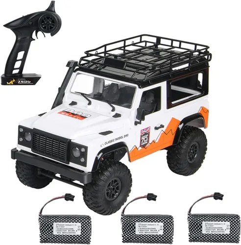 GoolRC MN99 RC Rock Crawler, coche de control remoto a escala 1:12, camión RC todoterreno 4WD de 2.4 GHz, auto de escalada en todos los terrenos,