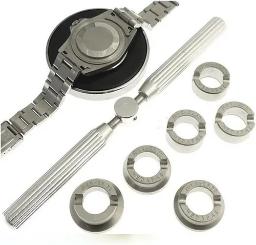 Miniatura 3 de Herramientas de reparación de relojes profesional 5537 reloj trasero abridor Closer Remover para Rolex Tudor, Moderno