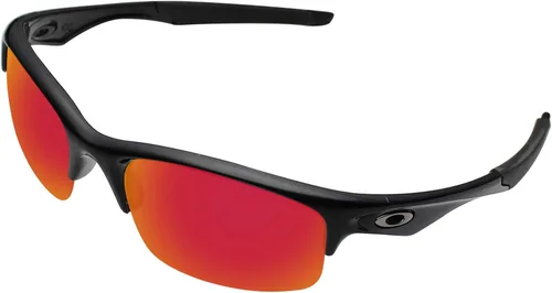 Miniatura 2 de Lentes polarizadas de repuesto para gafas de sol Oakley Bottle Rocket OO9164, lentes polarizadas rojo fuego con revestimiento de espejo