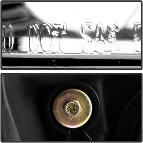 Miniatura 6 de KEEKPO - Para Honda Civic 2006 2007 2008 2009 2010 2011 Sedán de 4 puertas, carcasa cromada de faros delanteros, juego de lámparas izquierda+derecha