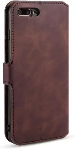 Miniatura 7 de UEEBAI Funda de cuero PU para iPhone 6 6S, Vintage Retro Premium Wallet Flip Cover TPU Inner Shell [ranuras para tarjetas] [Cierre magnético]