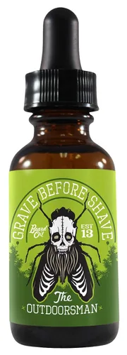 Miniatura 11 de Grave Before Shave™ Aceite para barba (aroma a ron de bahía) 4 onzas. Botella