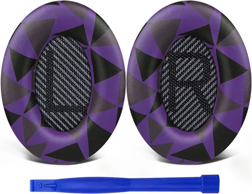 Miniatura 19 de SoloWIT Almohadillas de repuesto para auriculares Bose QuietComfort 35 (QC35) y Quiet Comfort 35 II (QC35 ii), almohadillas con cuero más suave