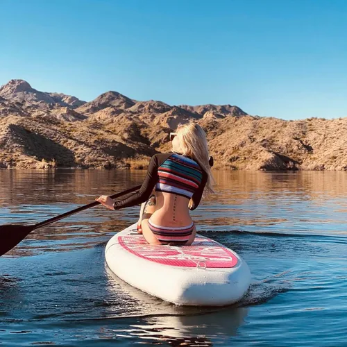 Miniatura 8 de FunWater Inflatable Ultra-Light Stand Up Paddle Board for All Skill Levels with Premium SUP Paddleboard Accessories,Non-Slip Comfort Deck for Youth