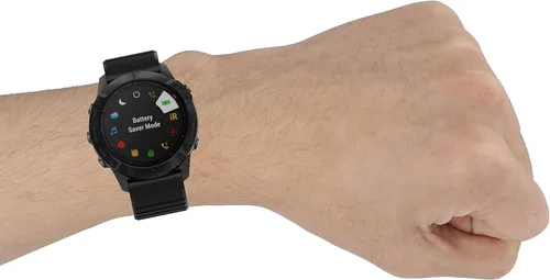 Miniatura 8 de Compatible con Garmin Fenix 6X, correa de silicona de 0.86 pulgadas de ancho, repuesto para Garmin Fenix 6X/fenix 6X pro/Fenix 6X Sapphire/Fenix
